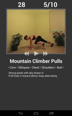 Daily Cardio Workout FREE android App screenshot 2