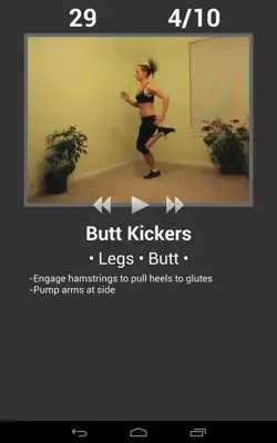 Daily Cardio Workout FREE android App screenshot 3