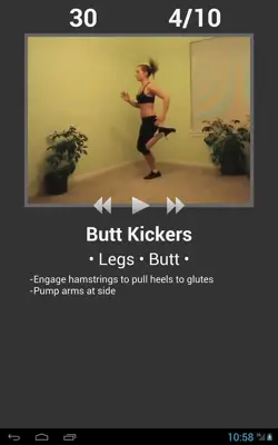 Daily Cardio Workout FREE android App screenshot 5